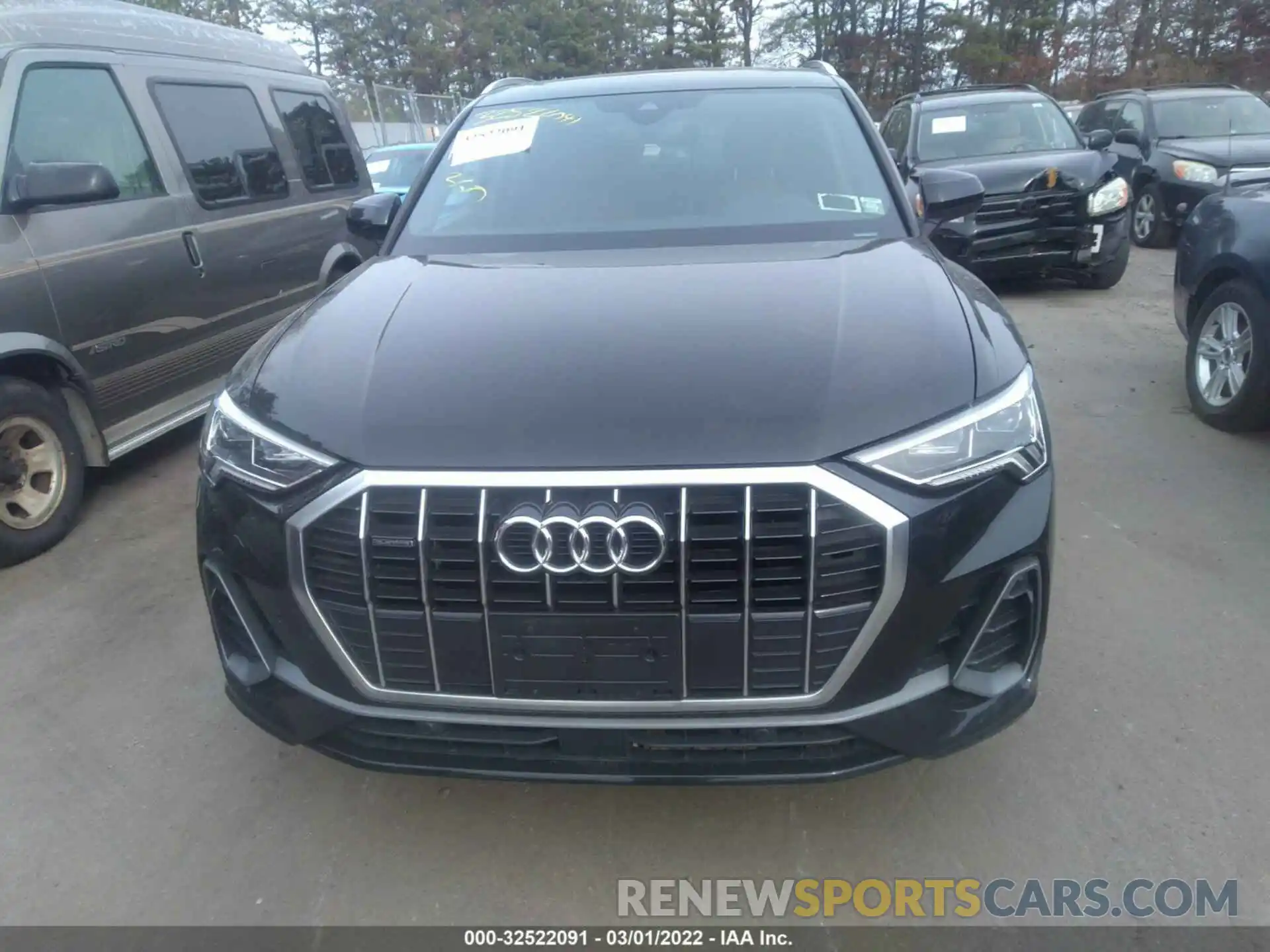 6 Фотография поврежденного автомобиля WA1EECF35M1071764 AUDI Q3 2021