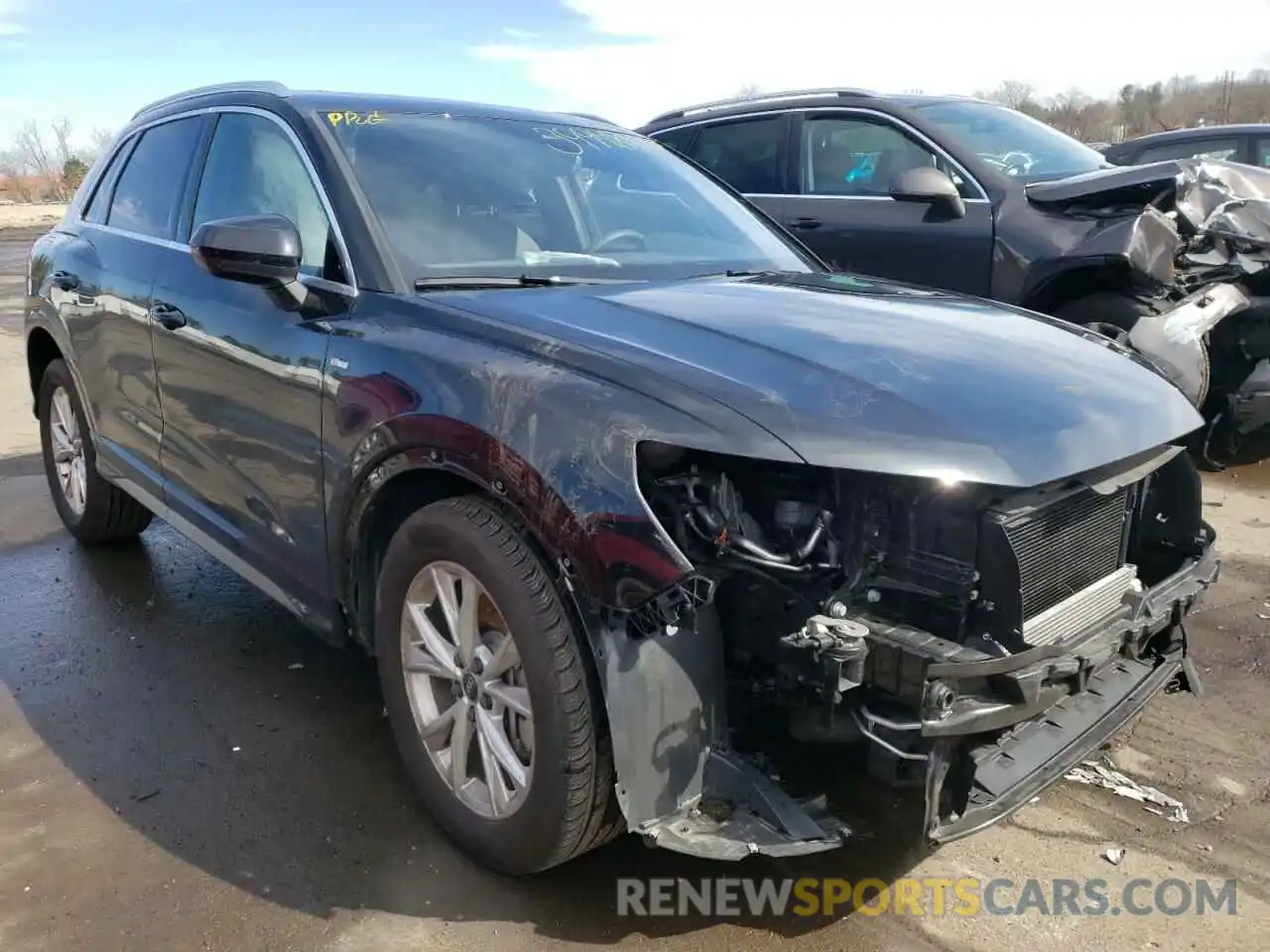 1 Photograph of a damaged car WA1EECF35M1090718 AUDI Q3 2021