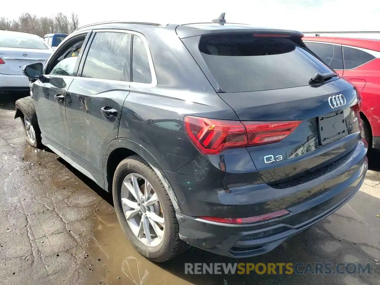 3 Фотография поврежденного автомобиля WA1EECF35M1090718 AUDI Q3 2021