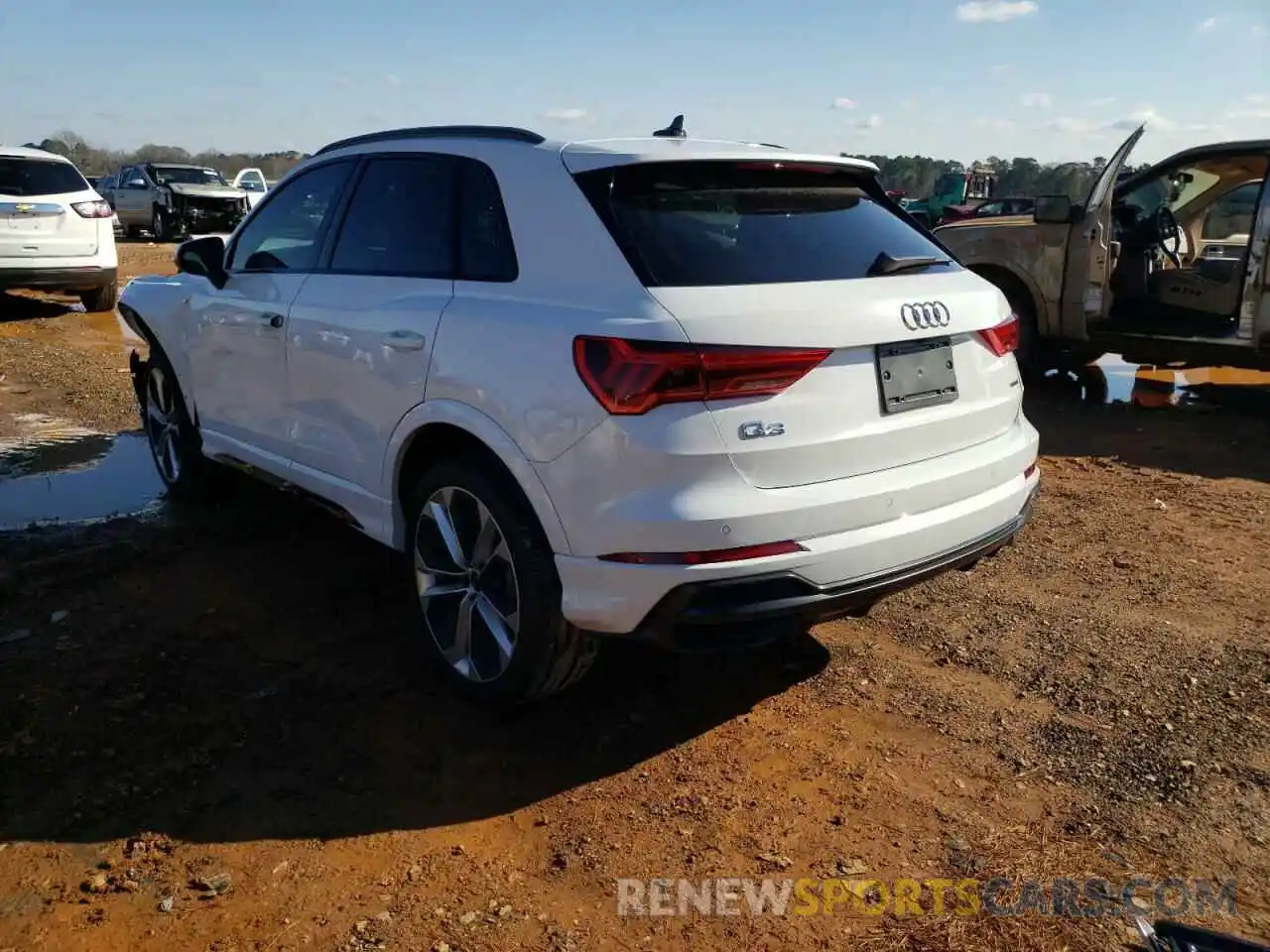 3 Photograph of a damaged car WA1EECF35M1092792 AUDI Q3 2021