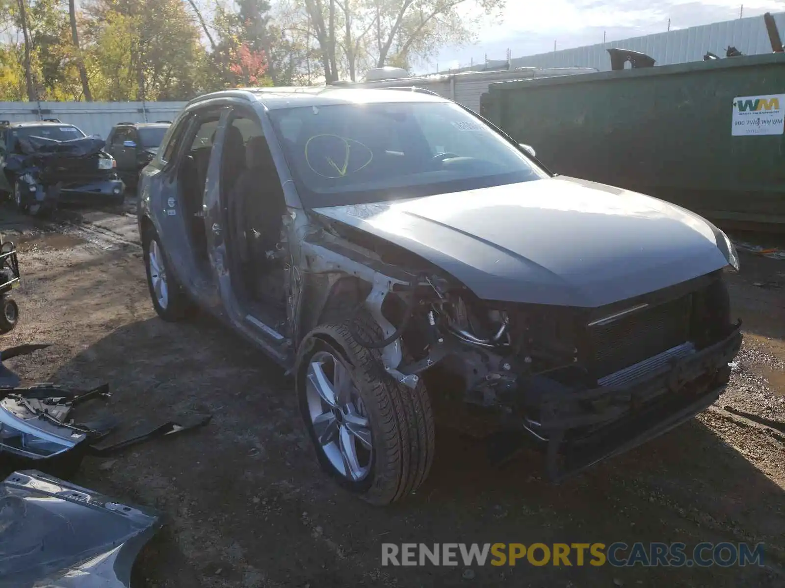 1 Photograph of a damaged car WA1EECF36M1017938 AUDI Q3 2021