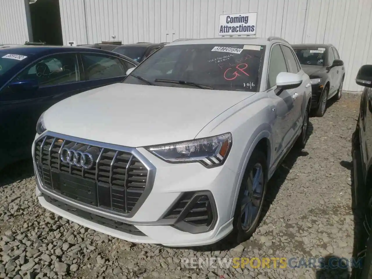 2 Фотография поврежденного автомобиля WA1EECF36M1019561 AUDI Q3 2021