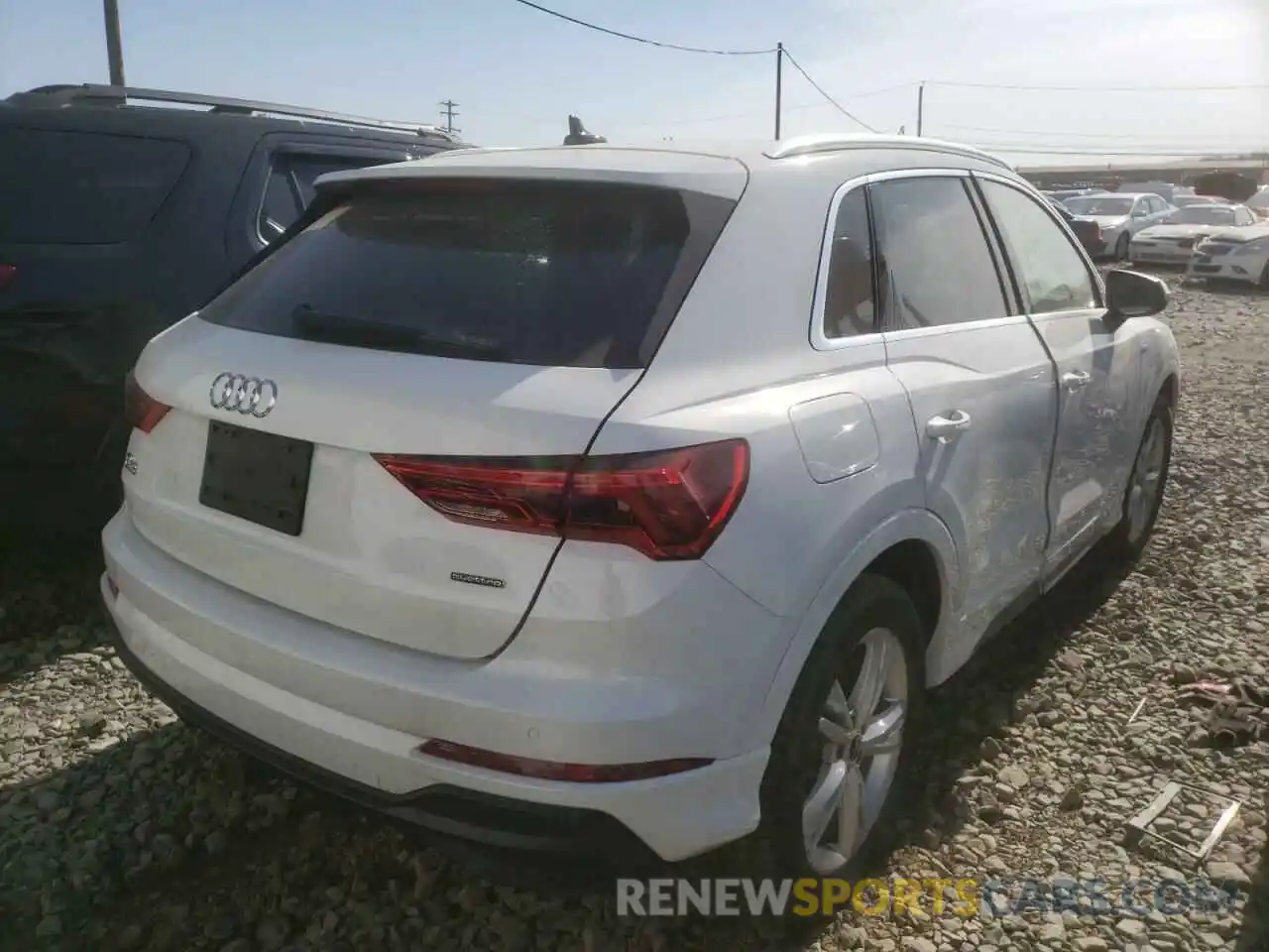 4 Фотография поврежденного автомобиля WA1EECF36M1019561 AUDI Q3 2021