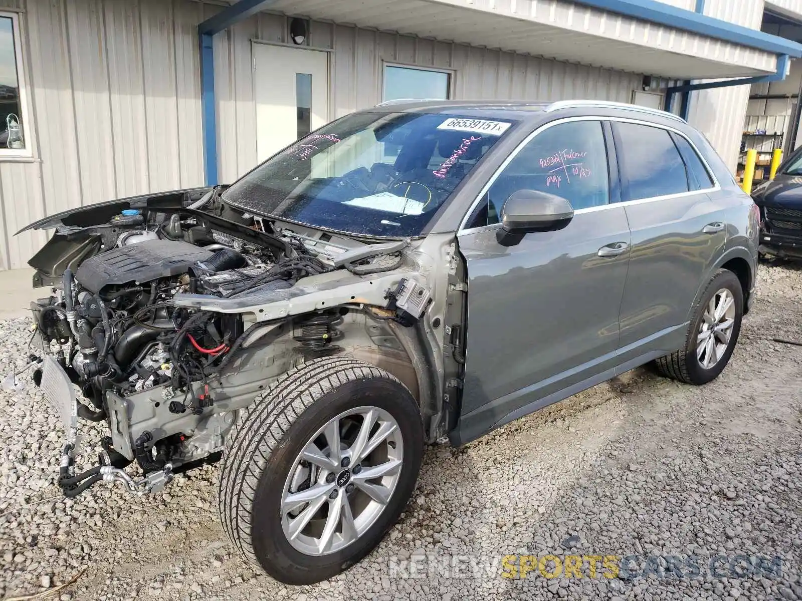 2 Photograph of a damaged car WA1EECF36M1022699 AUDI Q3 2021