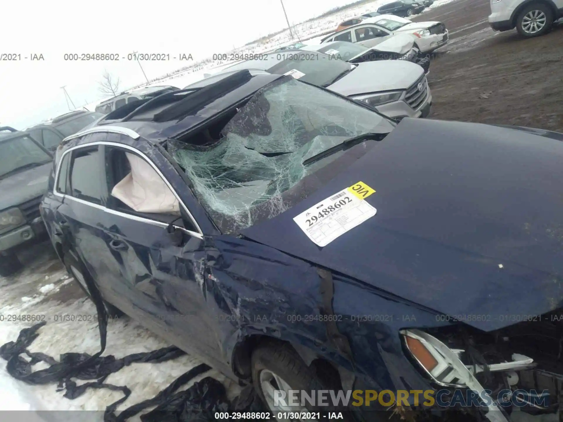 6 Photograph of a damaged car WA1EECF36M1035422 AUDI Q3 2021