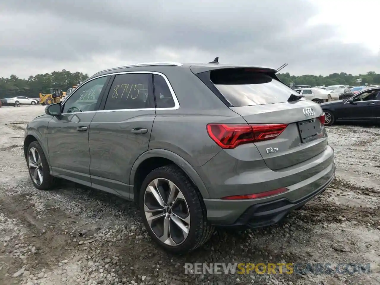 3 Фотография поврежденного автомобиля WA1EECF36M1050356 AUDI Q3 2021