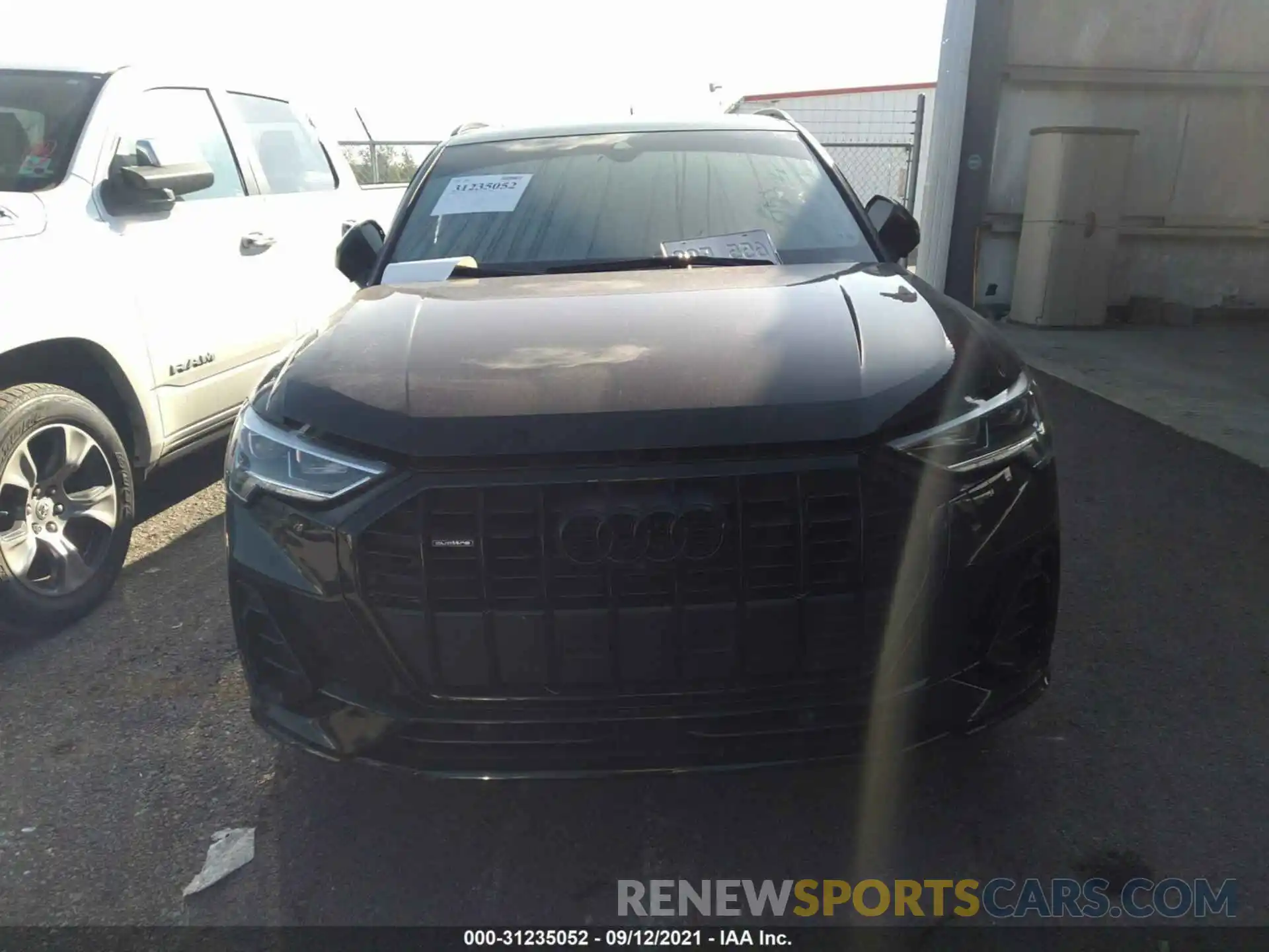 6 Фотография поврежденного автомобиля WA1EECF36M1091196 AUDI Q3 2021