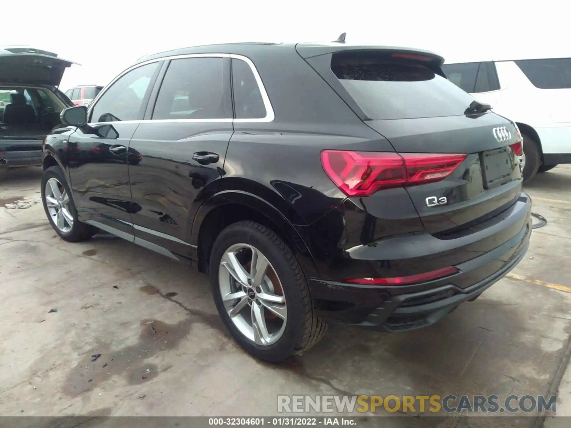 3 Фотография поврежденного автомобиля WA1EECF36M1102617 AUDI Q3 2021