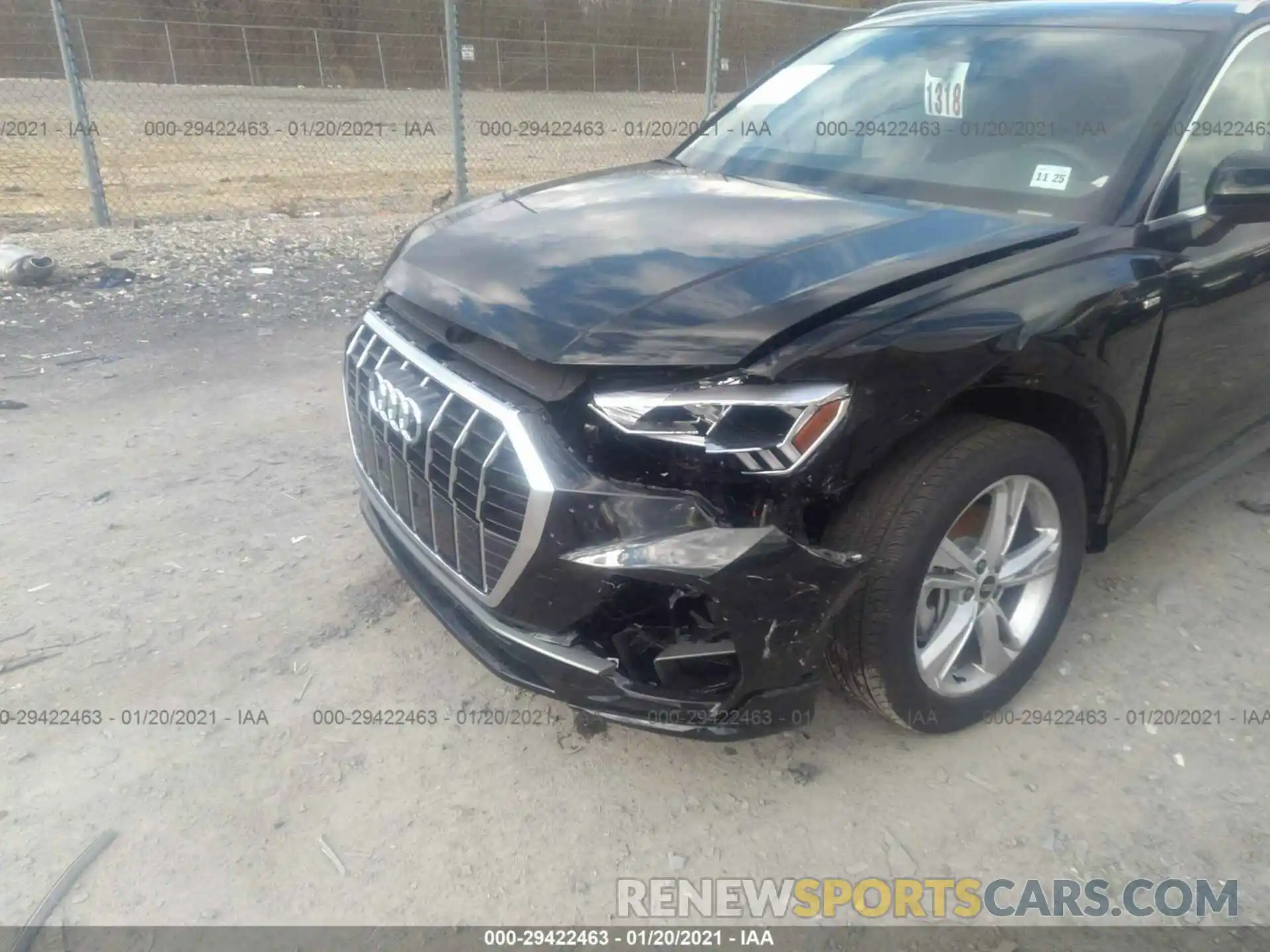 5 Photograph of a damaged car WA1EECF37M1019570 AUDI Q3 2021