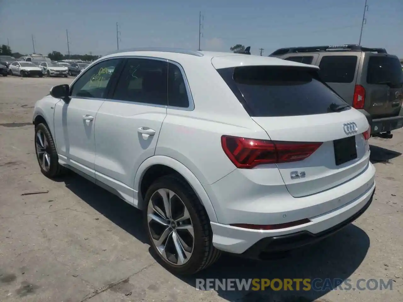 3 Фотография поврежденного автомобиля WA1EECF38M1081642 AUDI Q3 2021