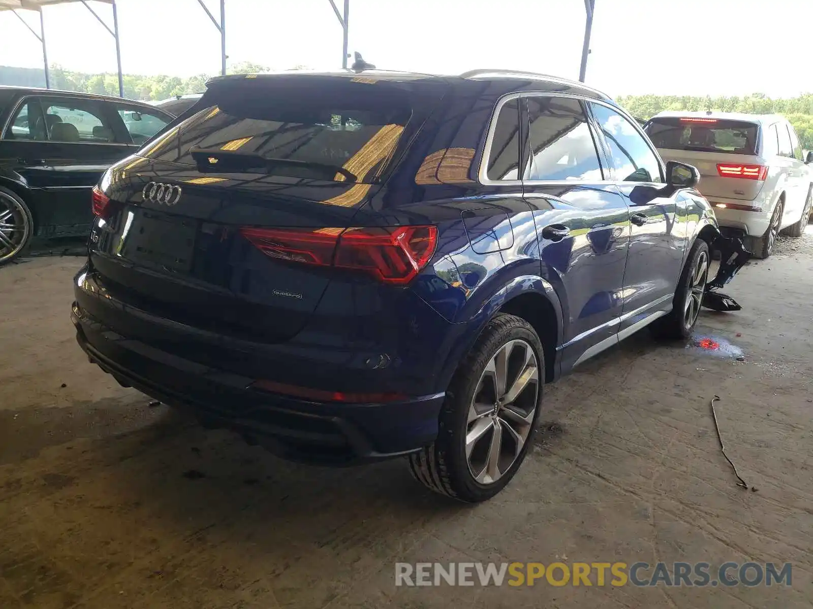 4 Фотография поврежденного автомобиля WA1EECF39M1001426 AUDI Q3 2021