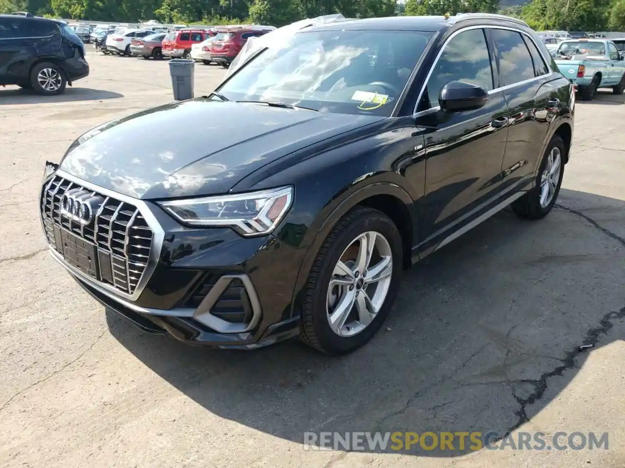 2 Фотография поврежденного автомобиля WA1EECF39M1036791 AUDI Q3 2021