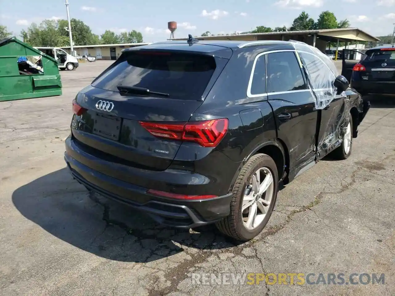 4 Фотография поврежденного автомобиля WA1EECF39M1036791 AUDI Q3 2021