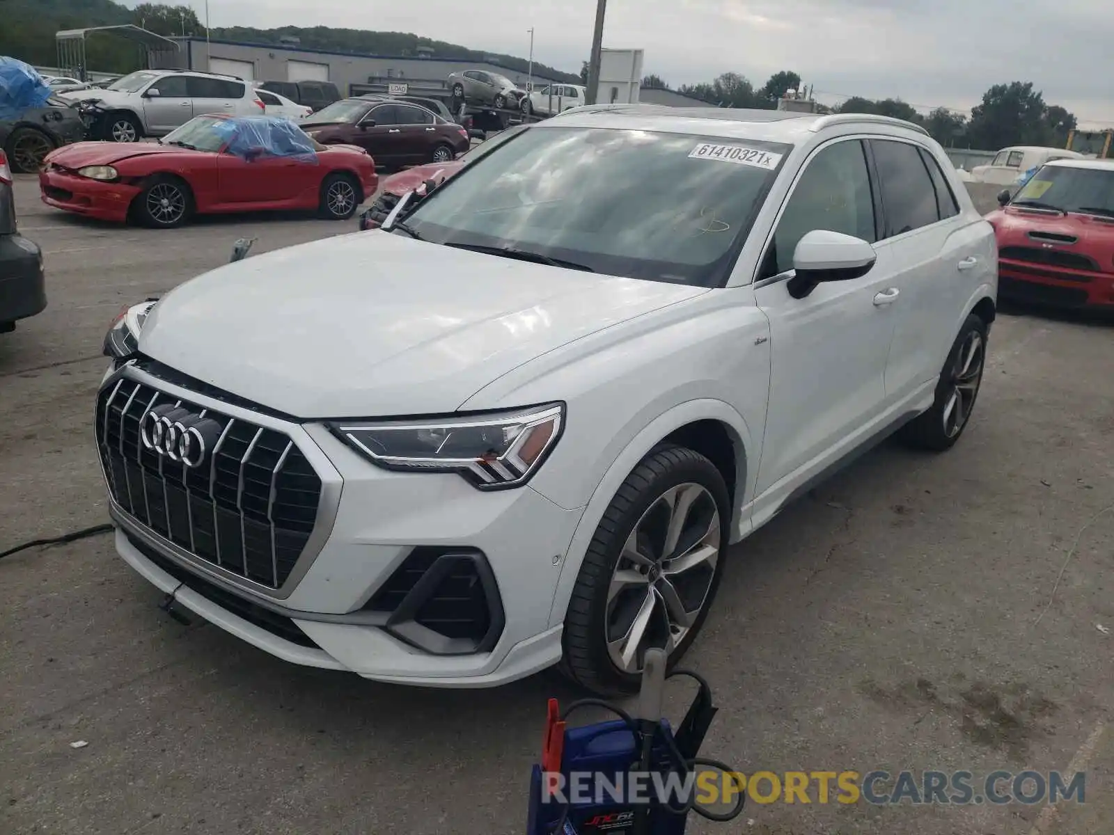 2 Photograph of a damaged car WA1EECF39M1050481 AUDI Q3 2021