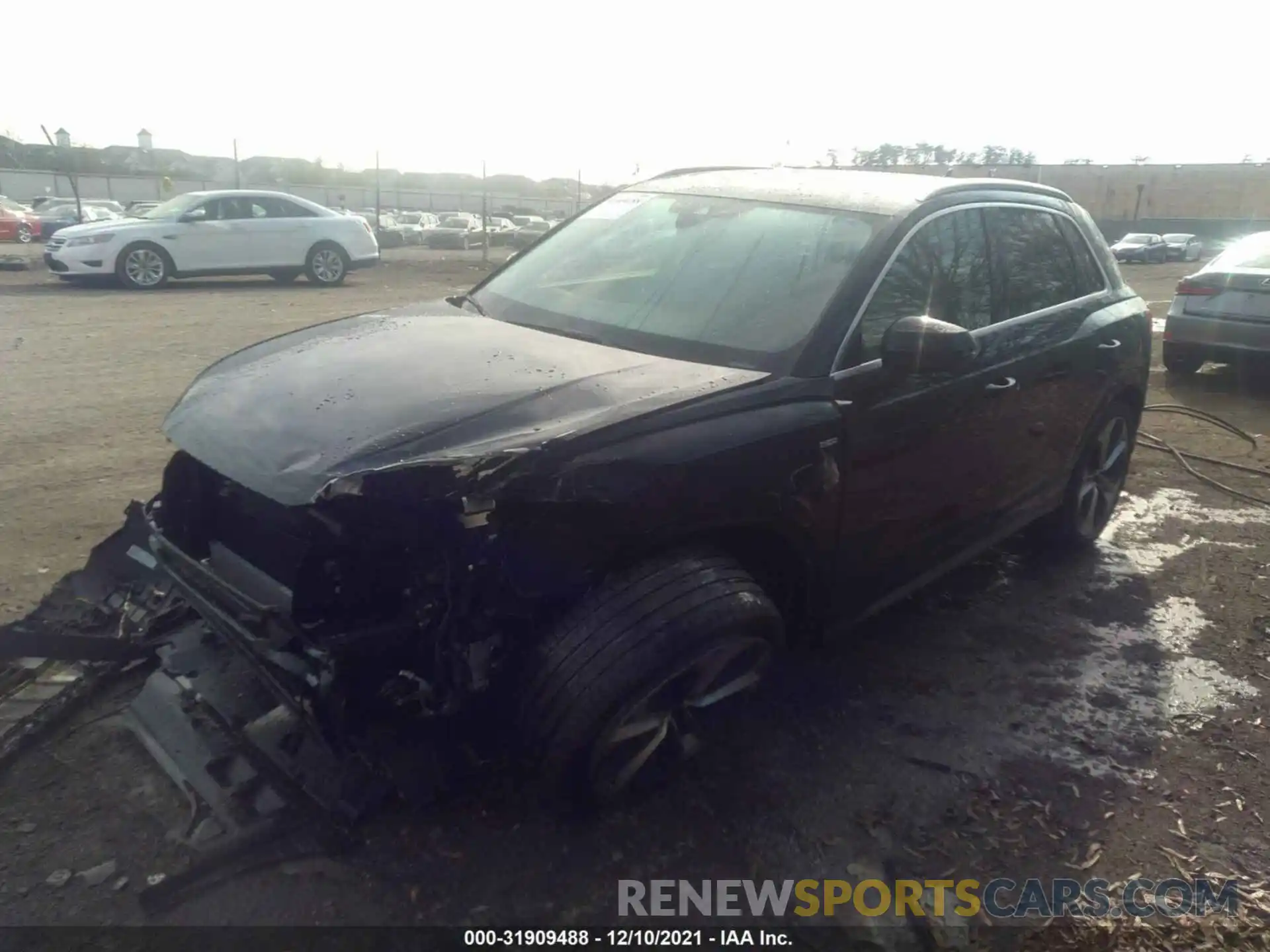 2 Photograph of a damaged car WA1EECF39M1116429 AUDI Q3 2021