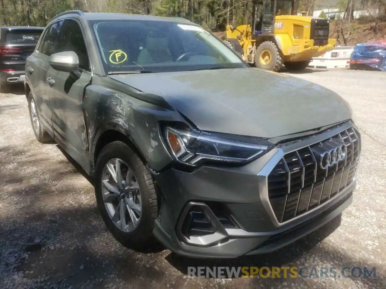 1 Фотография поврежденного автомобиля WA1EECF3XM1006683 AUDI Q3 2021