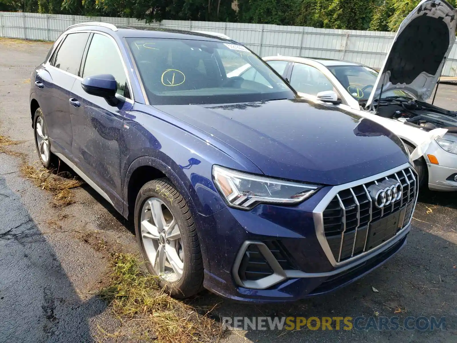 1 Photograph of a damaged car WA1EECF3XM1036475 AUDI Q3 2021