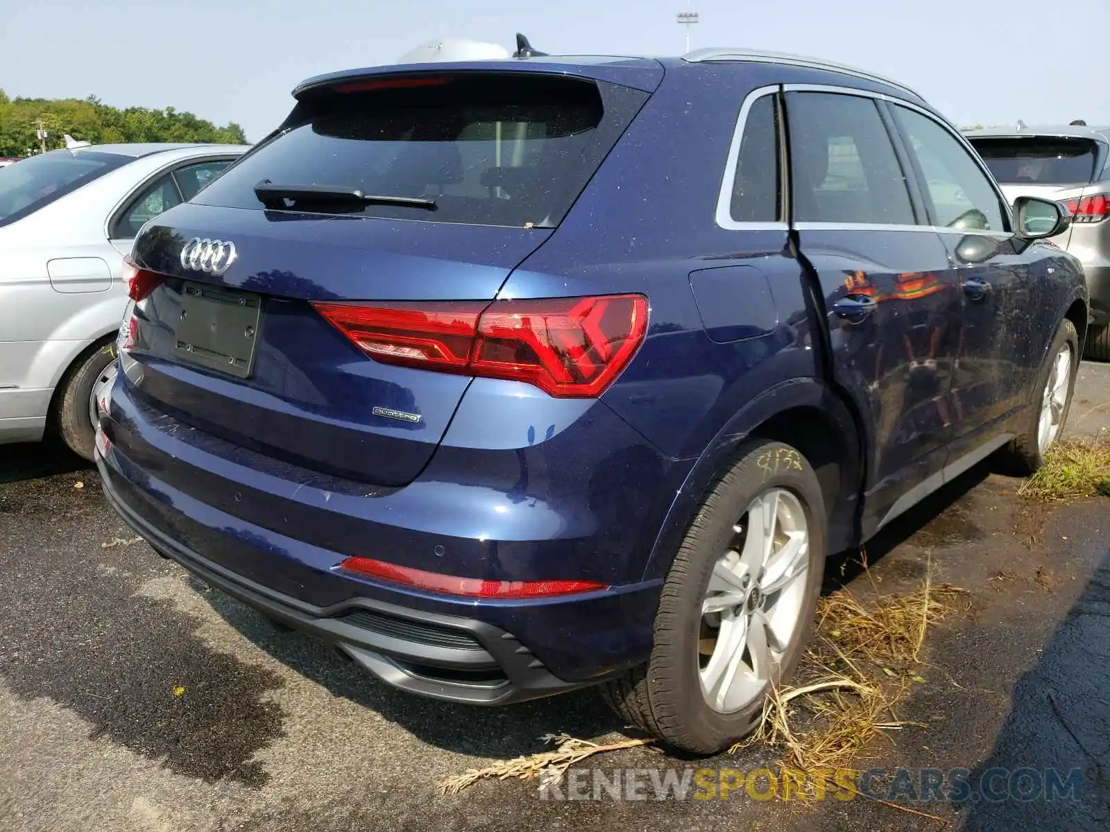 4 Фотография поврежденного автомобиля WA1EECF3XM1036475 AUDI Q3 2021