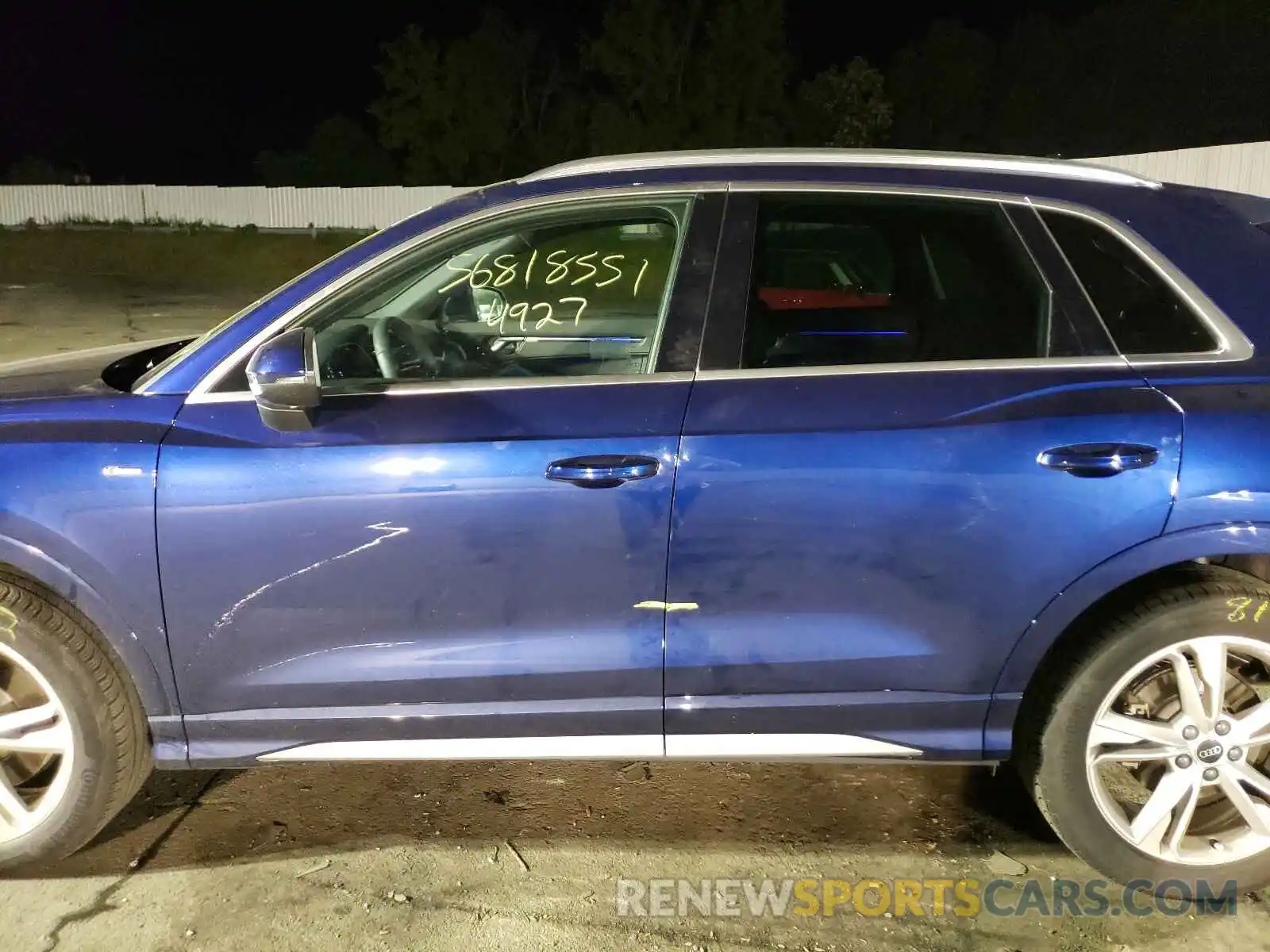 9 Photograph of a damaged car WA1EECF3XM1036475 AUDI Q3 2021