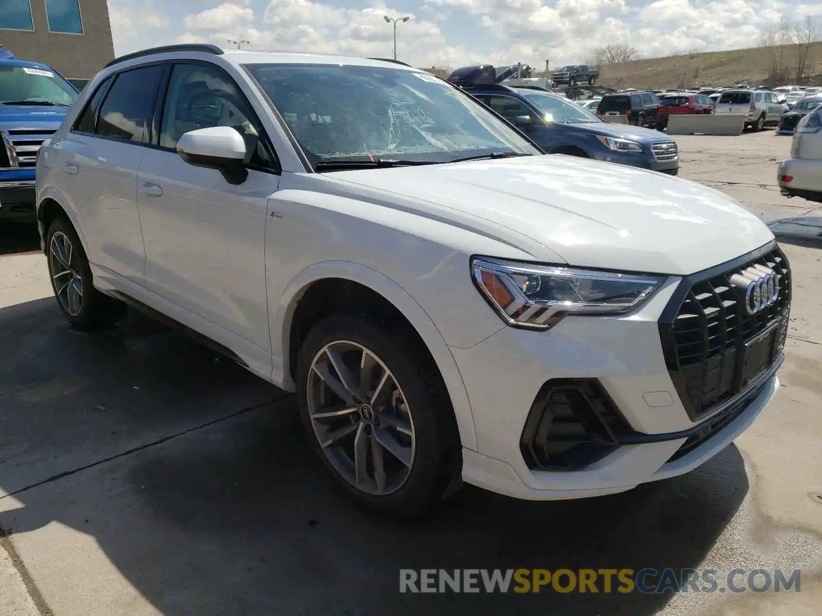 1 Photograph of a damaged car WA1EECF3XM1043426 AUDI Q3 2021