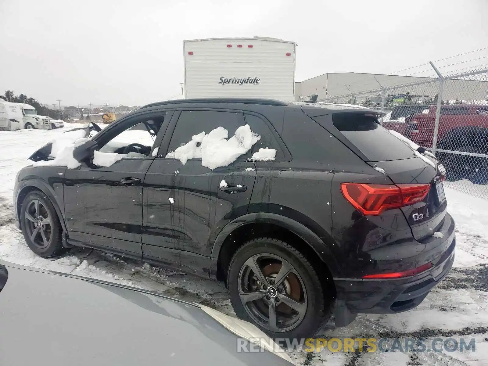 3 Фотография поврежденного автомобиля WA1FECF33M1087577 AUDI Q3 2021