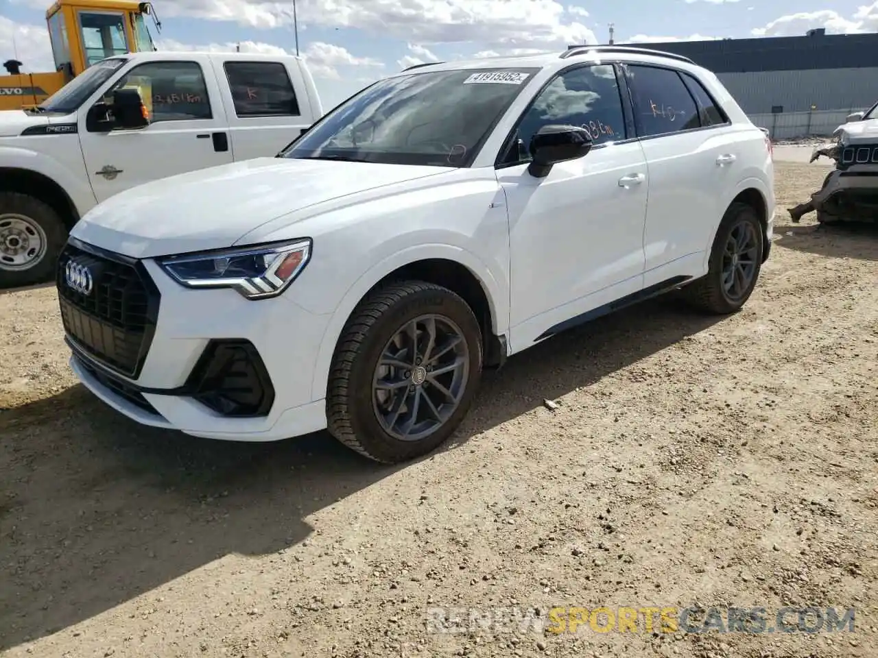 2 Photograph of a damaged car WA1FECF39M1126446 AUDI Q3 2021