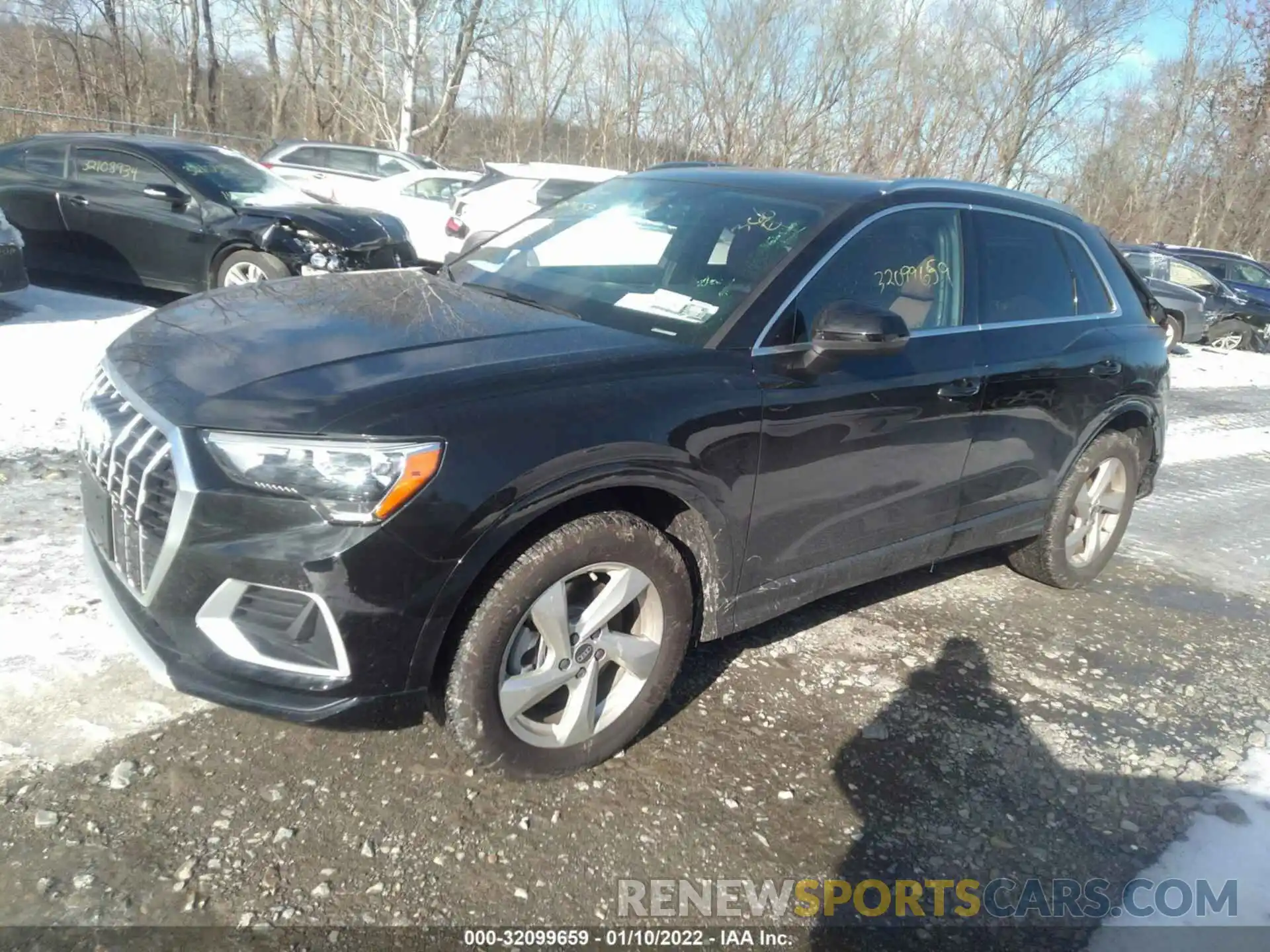 2 Photograph of a damaged car WA1AUCF30N1002371 AUDI Q3 2022