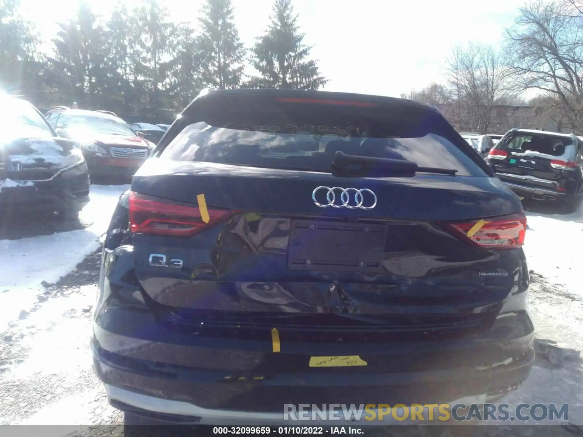 6 Photograph of a damaged car WA1AUCF30N1002371 AUDI Q3 2022