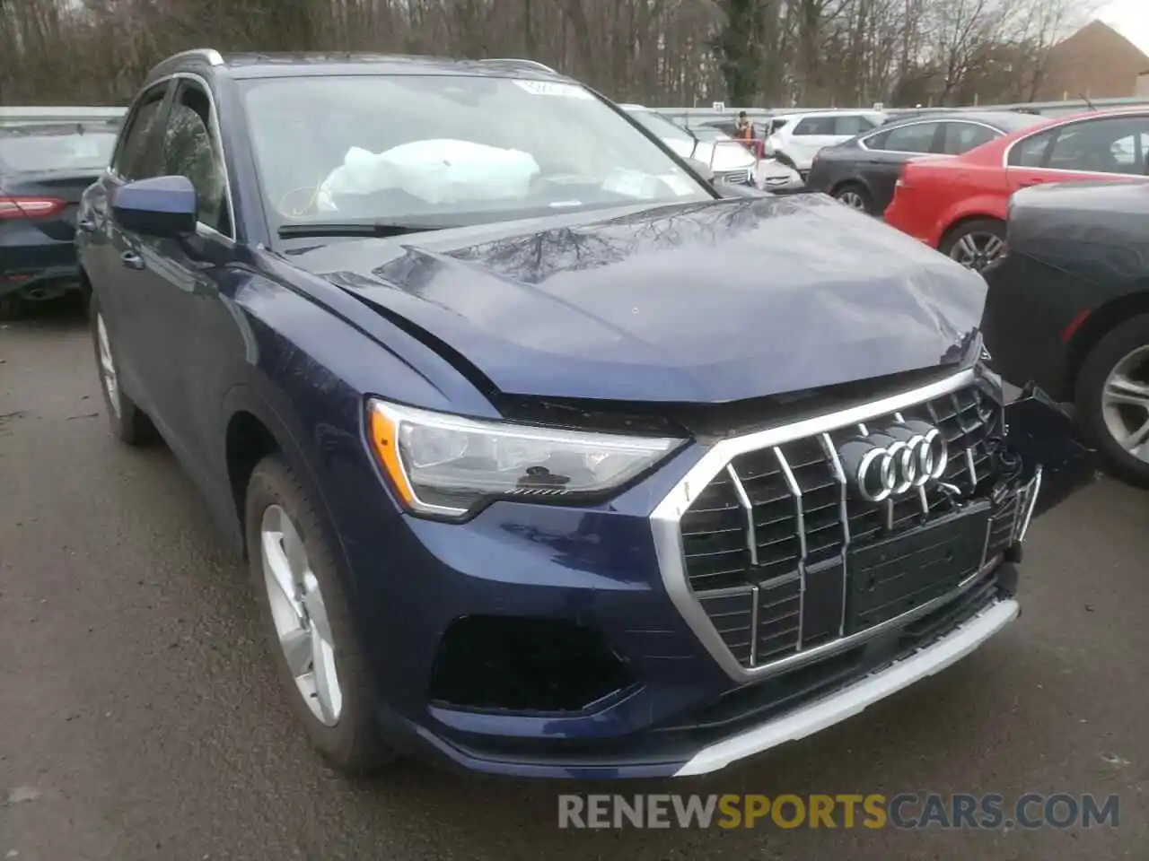 1 Photograph of a damaged car WA1AUCF34N1002275 AUDI Q3 2022