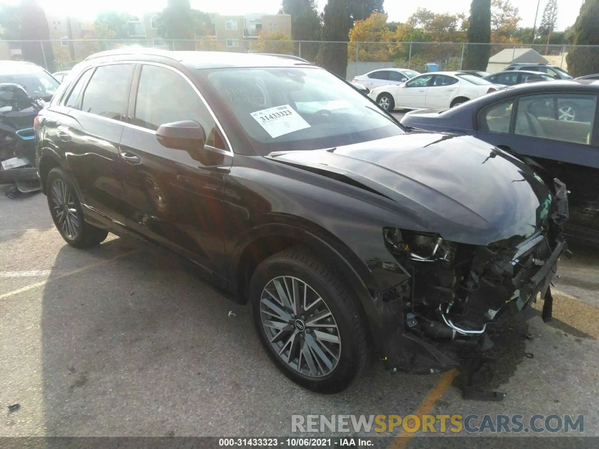 1 Photograph of a damaged car WA1AUCF34N1009792 AUDI Q3 2022