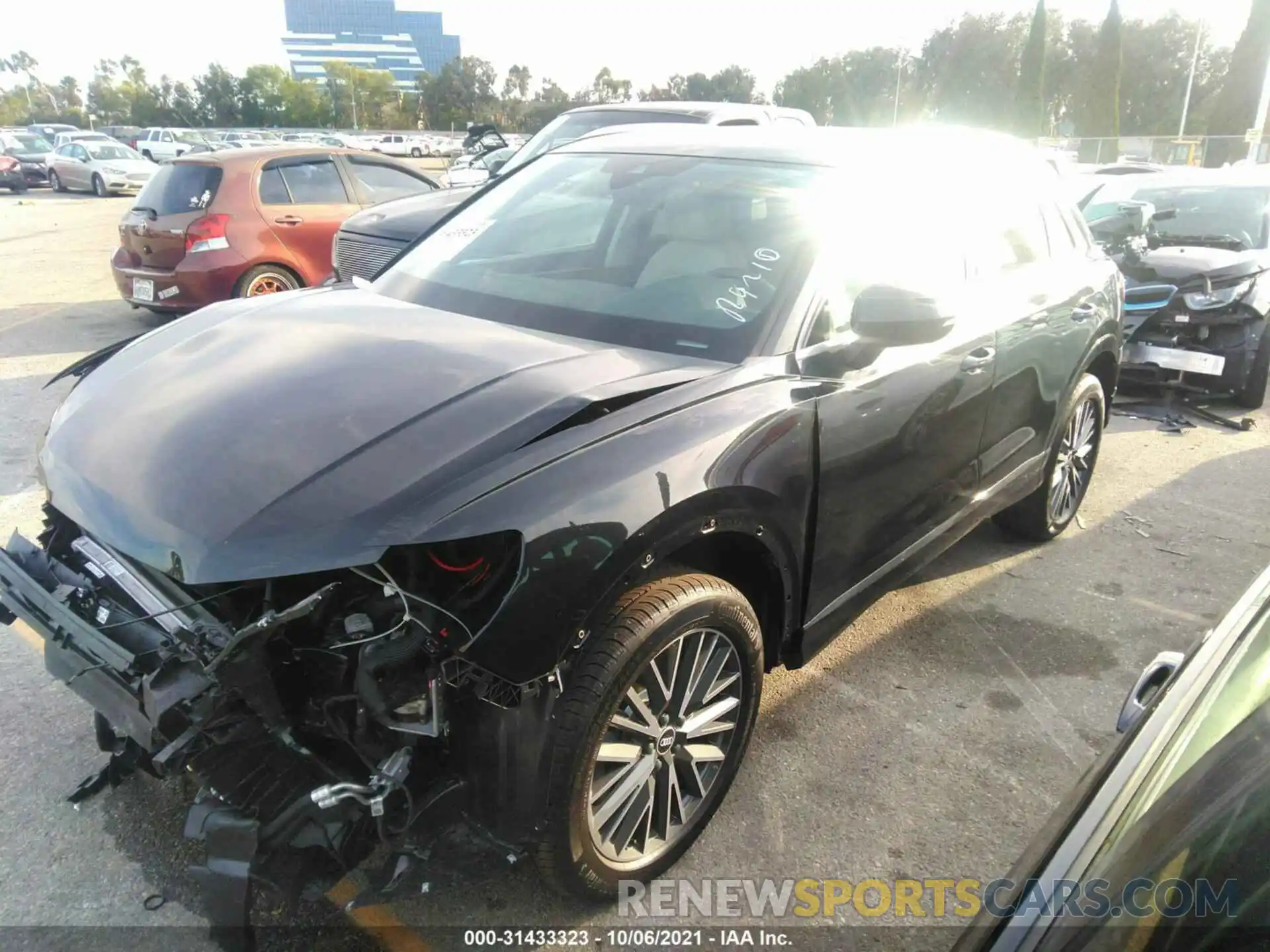 2 Photograph of a damaged car WA1AUCF34N1009792 AUDI Q3 2022