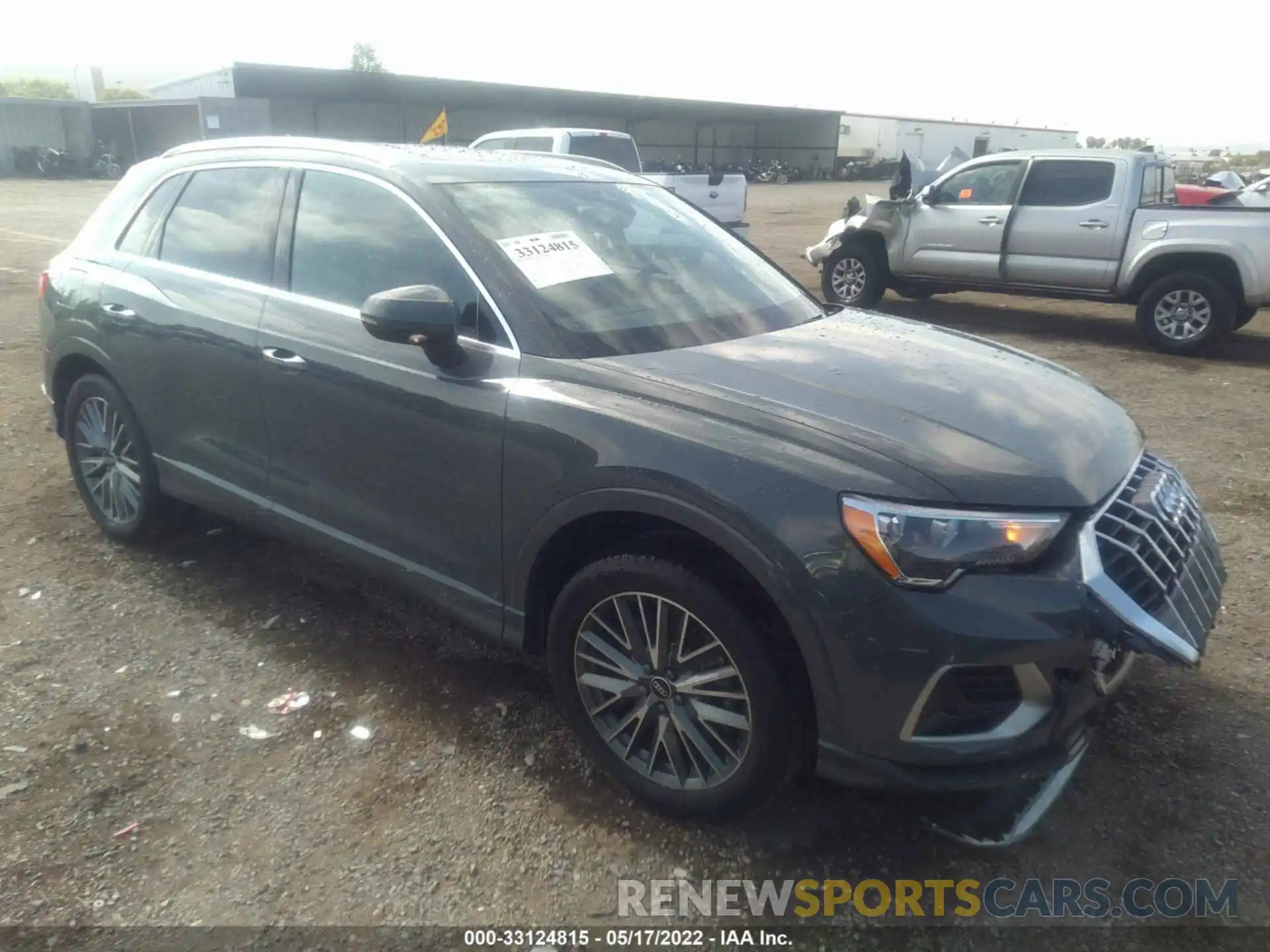 1 Photograph of a damaged car WA1AUCF34N1038435 AUDI Q3 2022