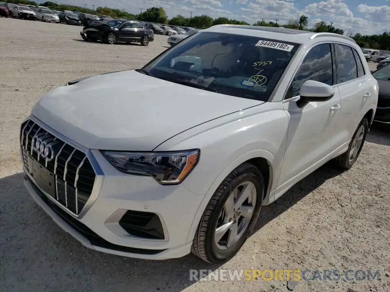 2 Photograph of a damaged car WA1AUCF37N1002853 AUDI Q3 2022