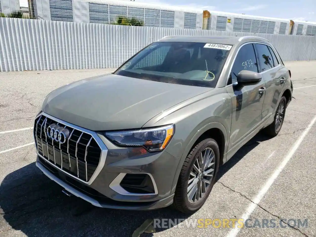 2 Photograph of a damaged car WA1AUCF38N1023856 AUDI Q3 2022