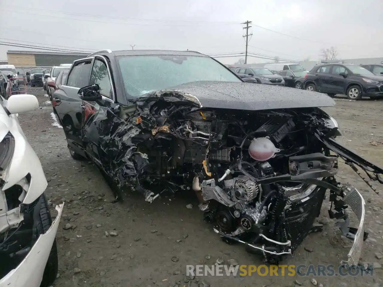 1 Photograph of a damaged car WA1AUCF3XN1000921 AUDI Q3 2022