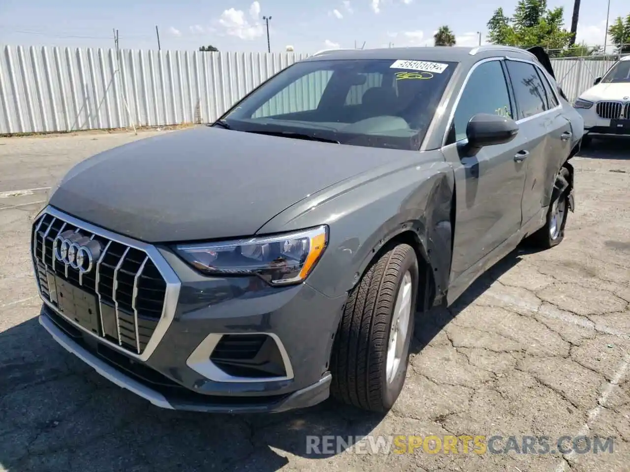 2 Photograph of a damaged car WA1AUCF3XN1030937 AUDI Q3 2022