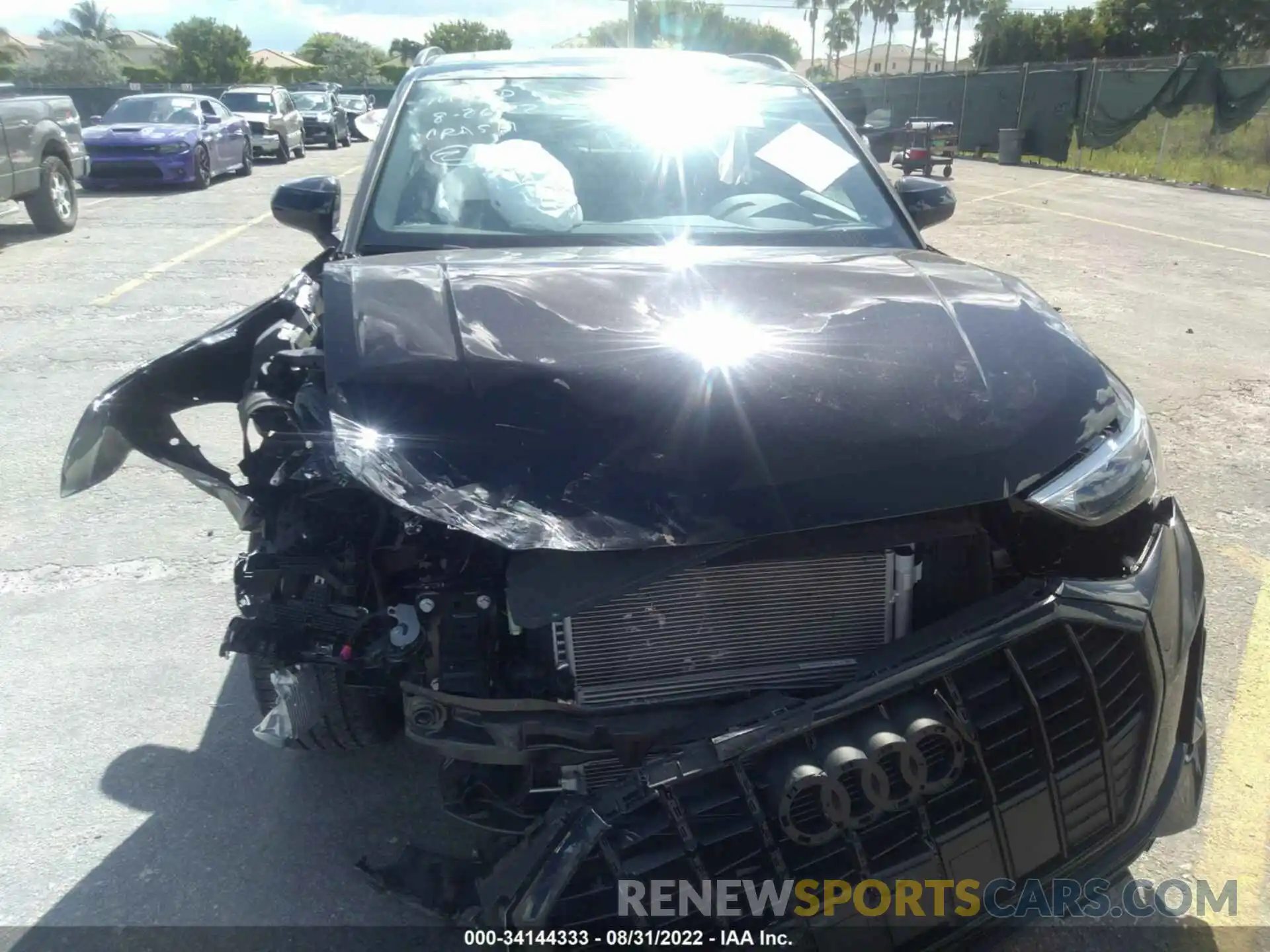 6 Photograph of a damaged car WA1DECF30N1047255 AUDI Q3 2022