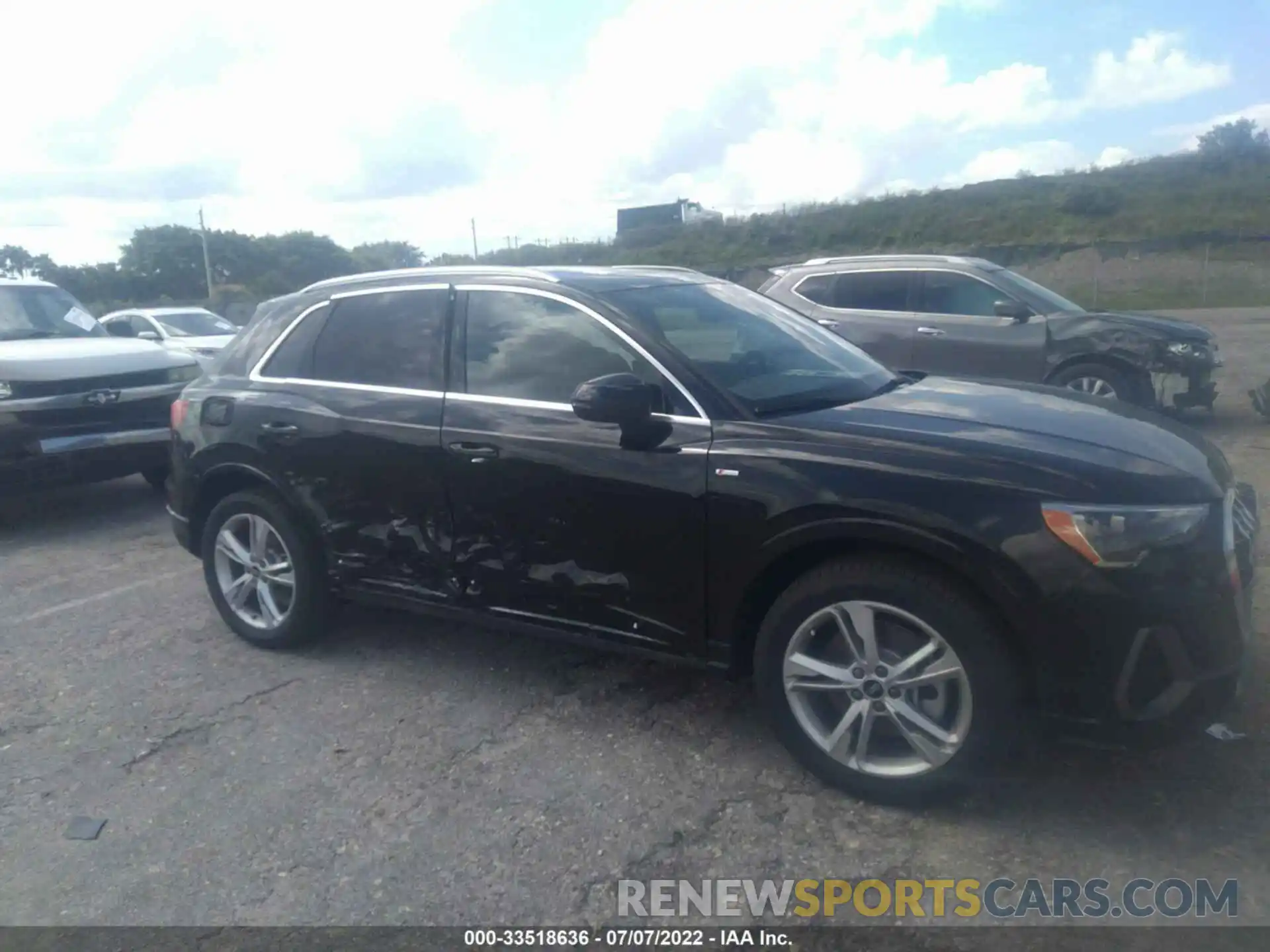 6 Photograph of a damaged car WA1DECF31N1054733 AUDI Q3 2022