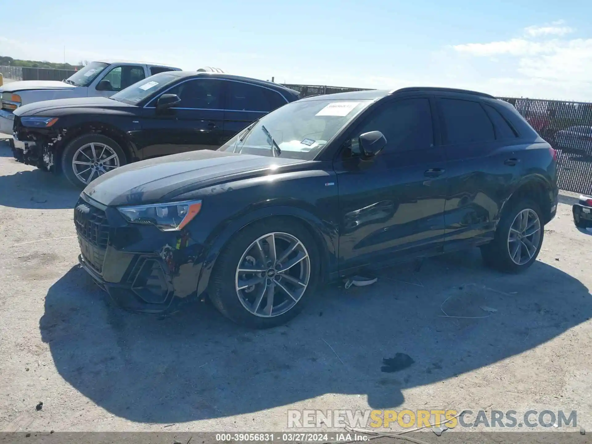 2 Photograph of a damaged car WA1DECF32N1027153 AUDI Q3 2022