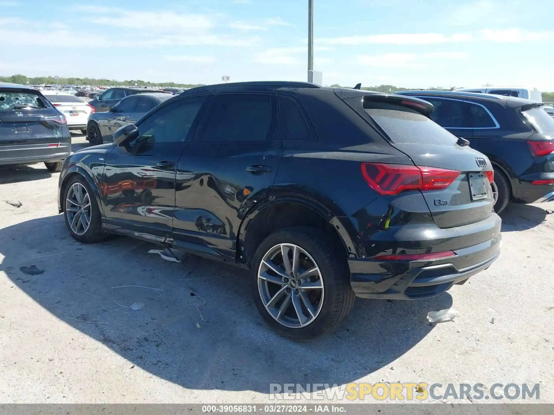 3 Фотография поврежденного автомобиля WA1DECF32N1027153 AUDI Q3 2022