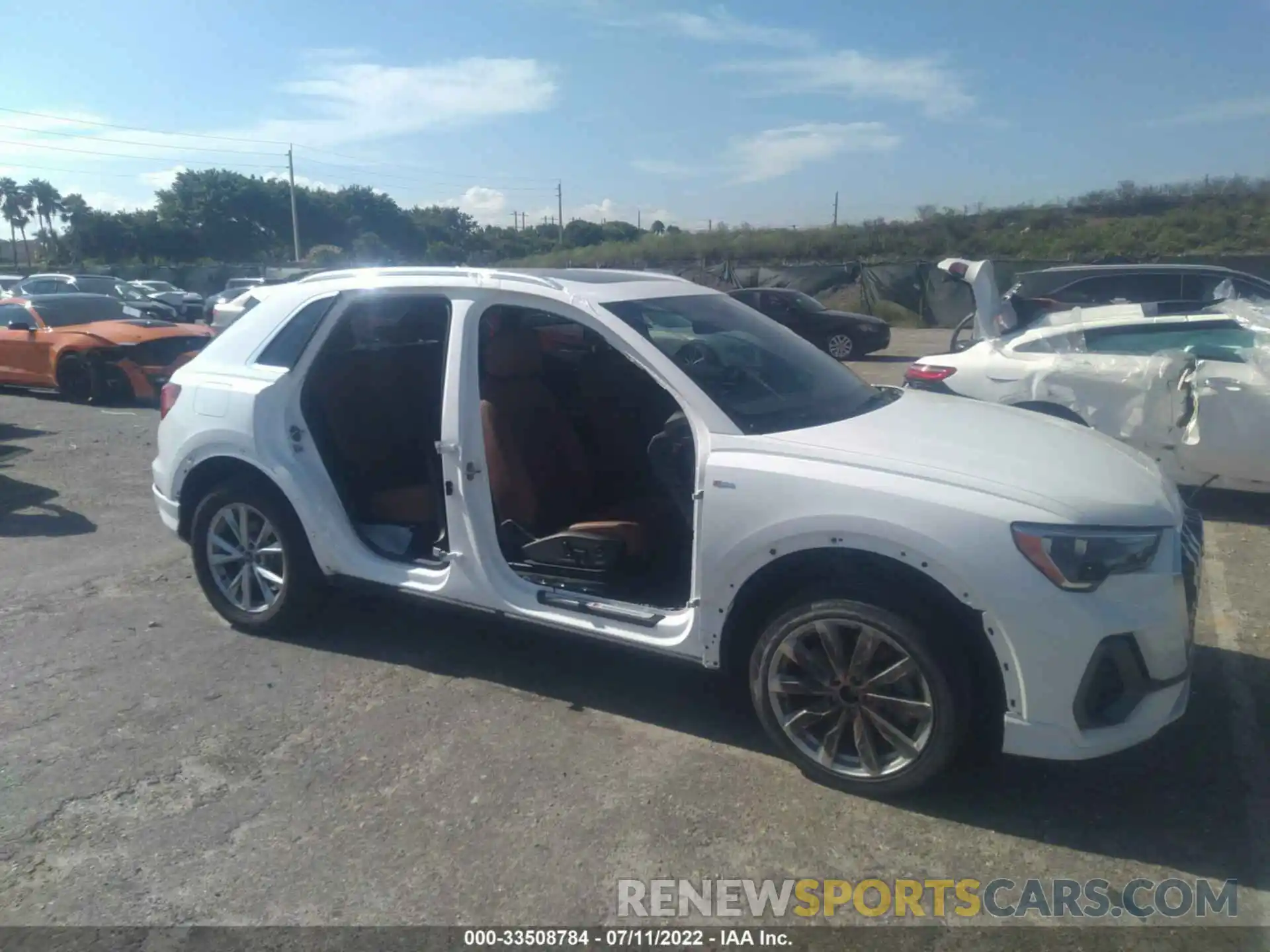 6 Фотография поврежденного автомобиля WA1DECF33N1023970 AUDI Q3 2022