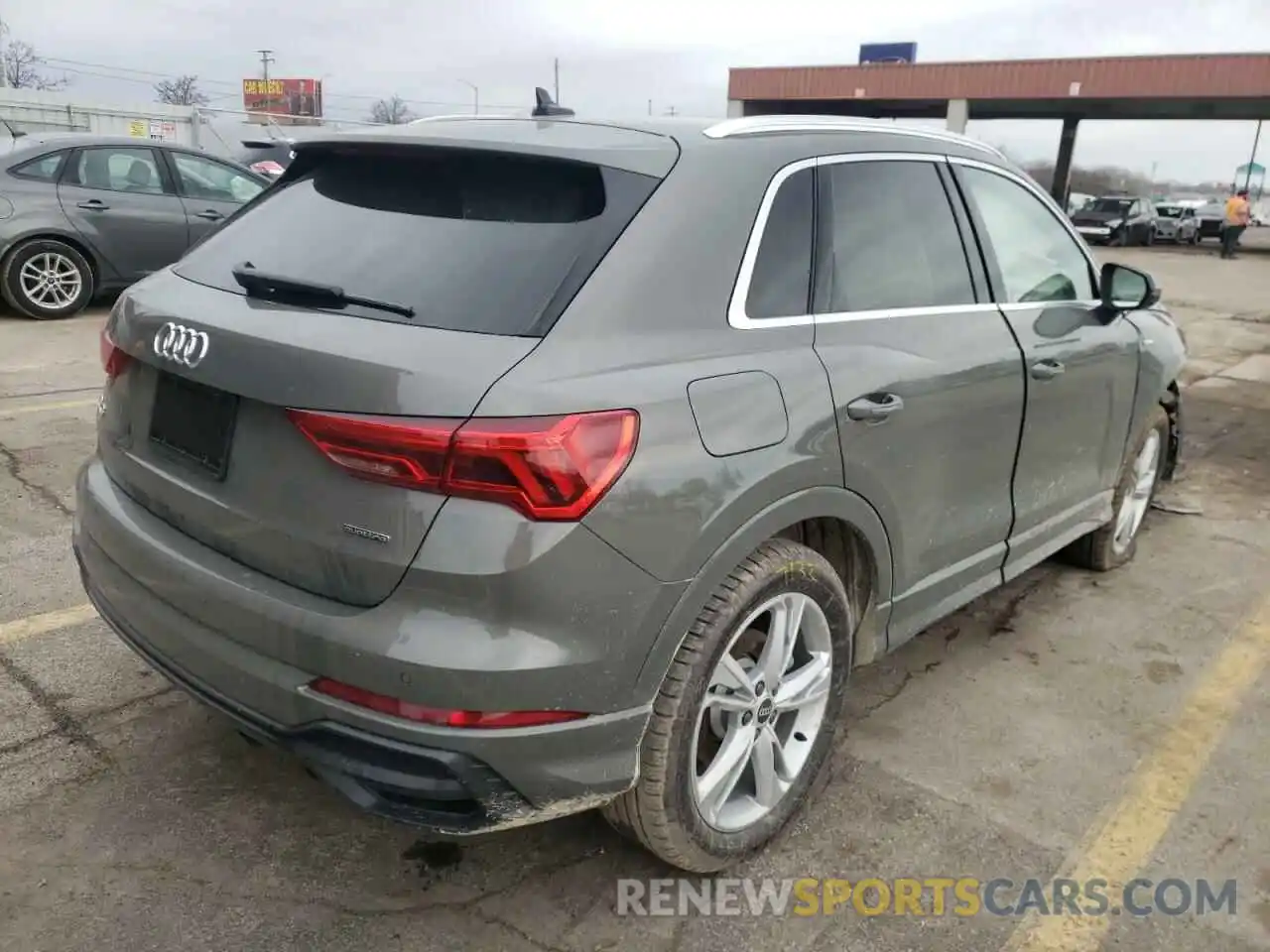 4 Фотография поврежденного автомобиля WA1DECF34N1010564 AUDI Q3 2022