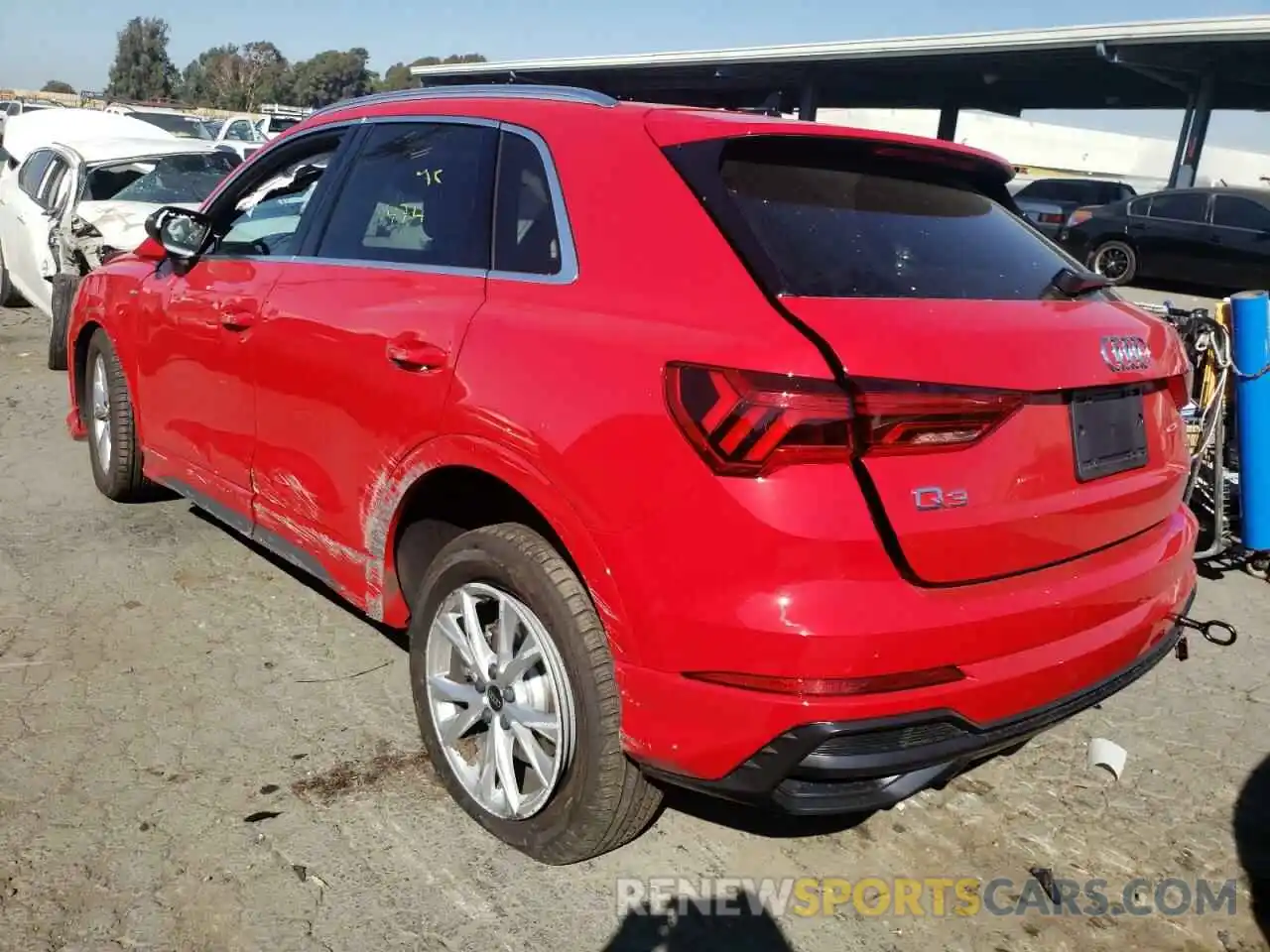 3 Photograph of a damaged car WA1DECF34N1144863 AUDI Q3 2022