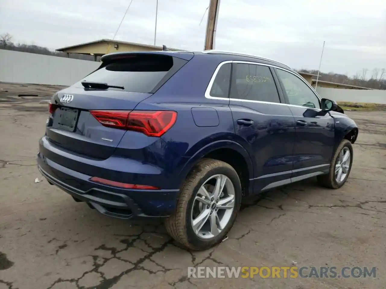 4 Фотография поврежденного автомобиля WA1DECF35N1022254 AUDI Q3 2022