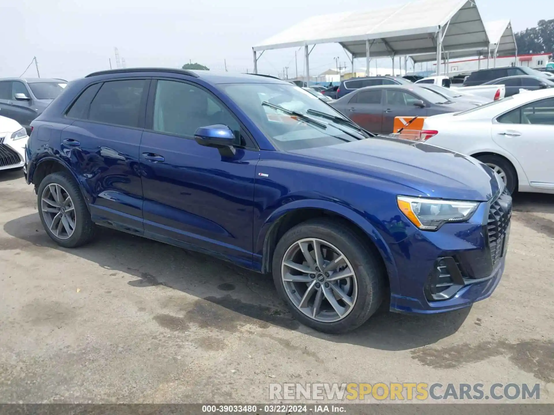 1 Фотография поврежденного автомобиля WA1DECF37N1041291 AUDI Q3 2022