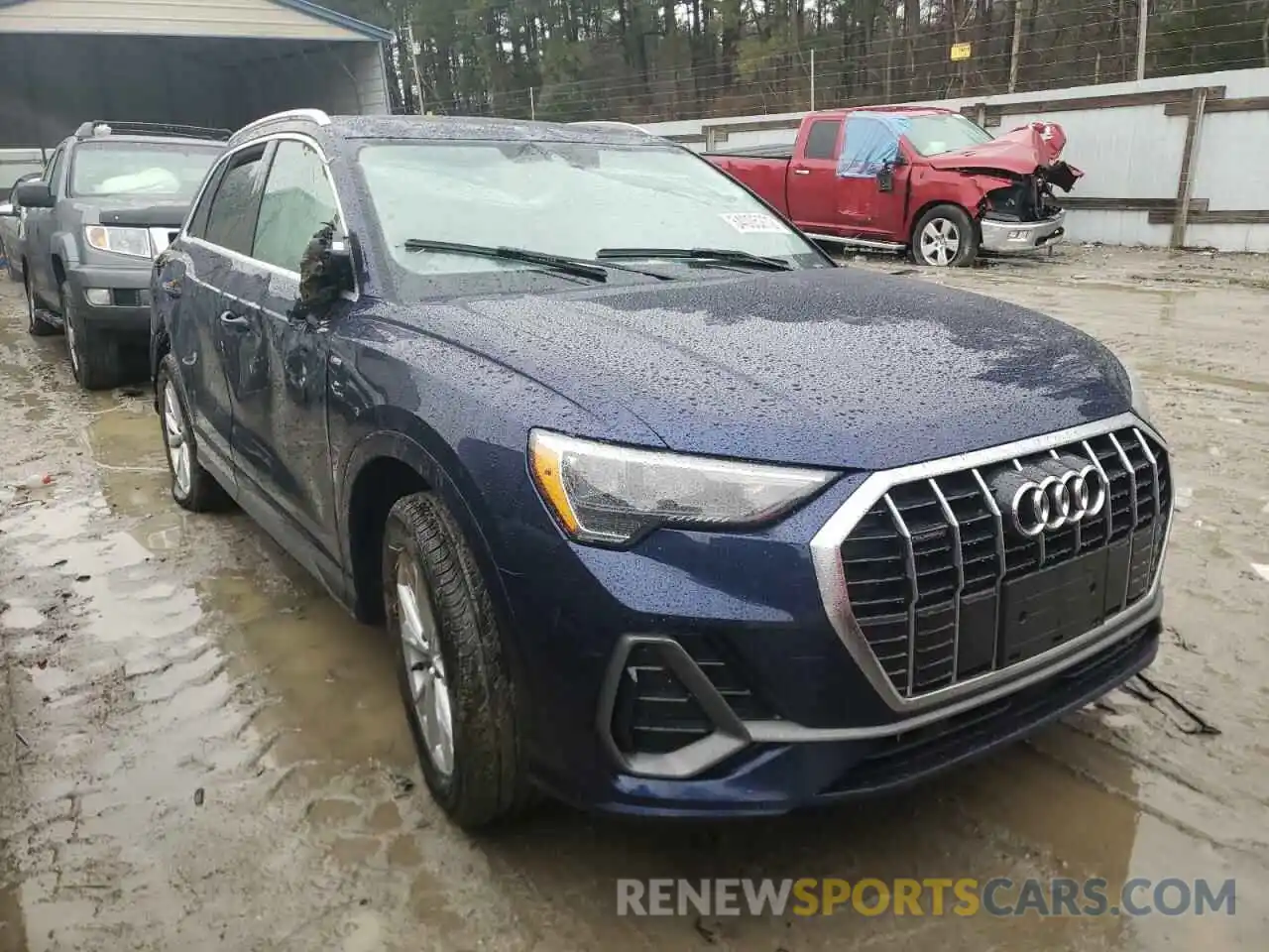 1 Photograph of a damaged car WA1DEDF32N1021603 AUDI Q3 2022