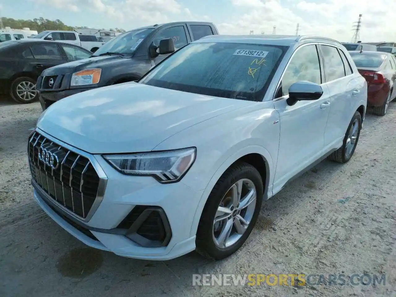 2 Photograph of a damaged car WA1EECF30N1004846 AUDI Q3 2022