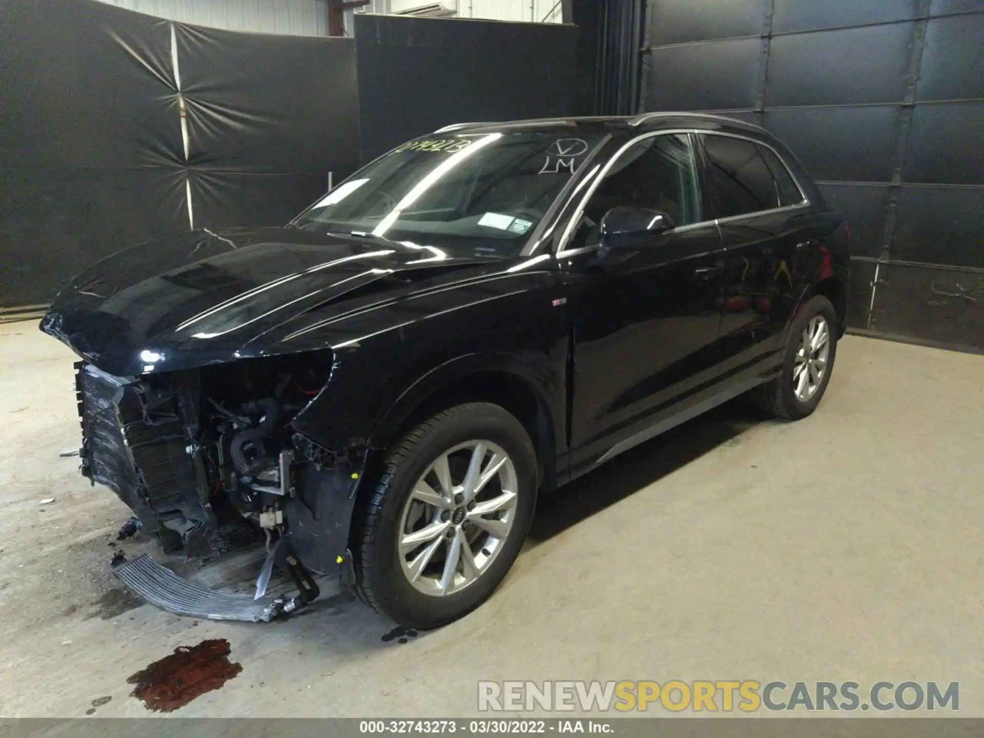 2 Photograph of a damaged car WA1EECF30N1031240 AUDI Q3 2022