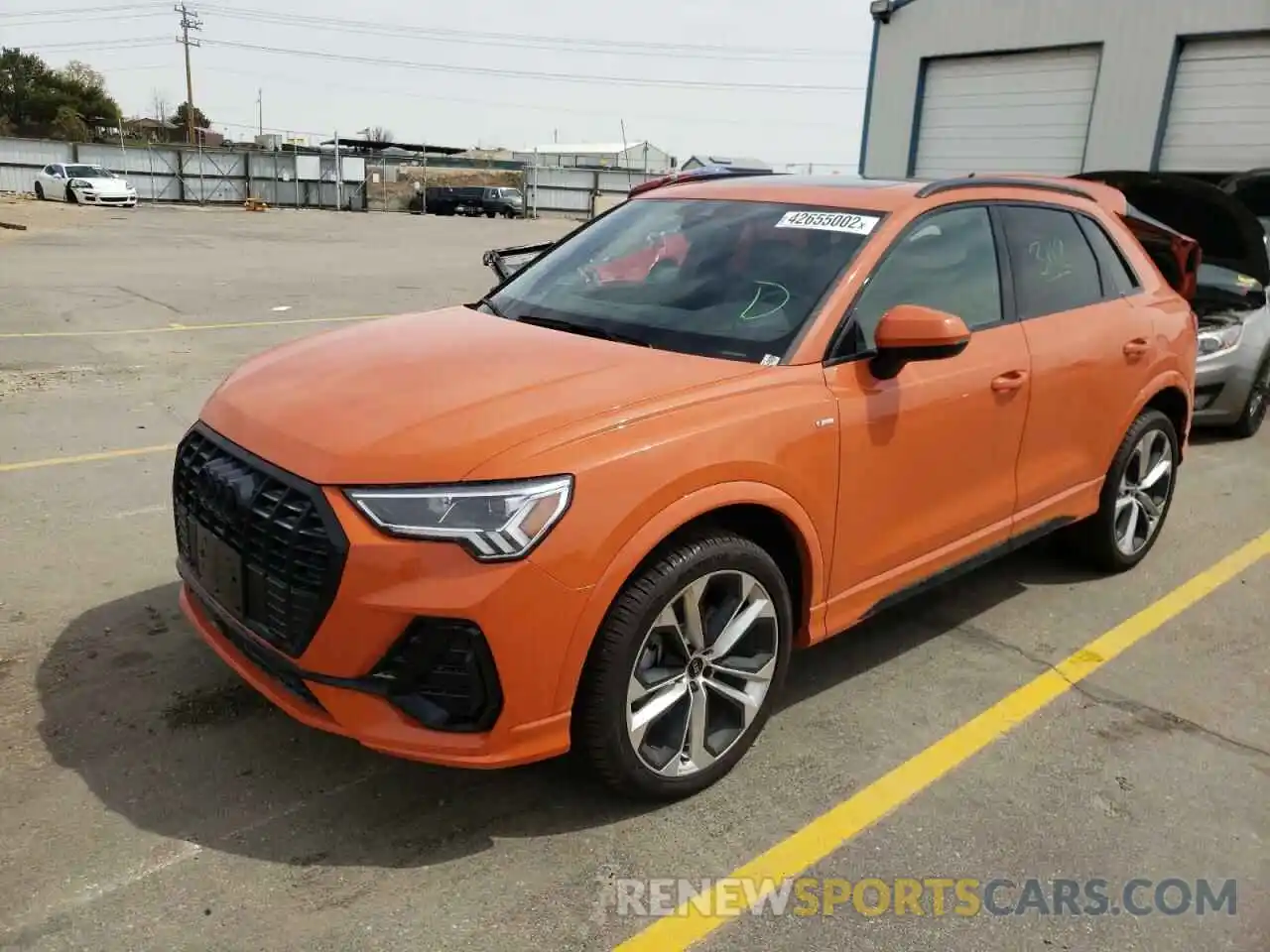 2 Фотография поврежденного автомобиля WA1EECF31N1029691 AUDI Q3 2022