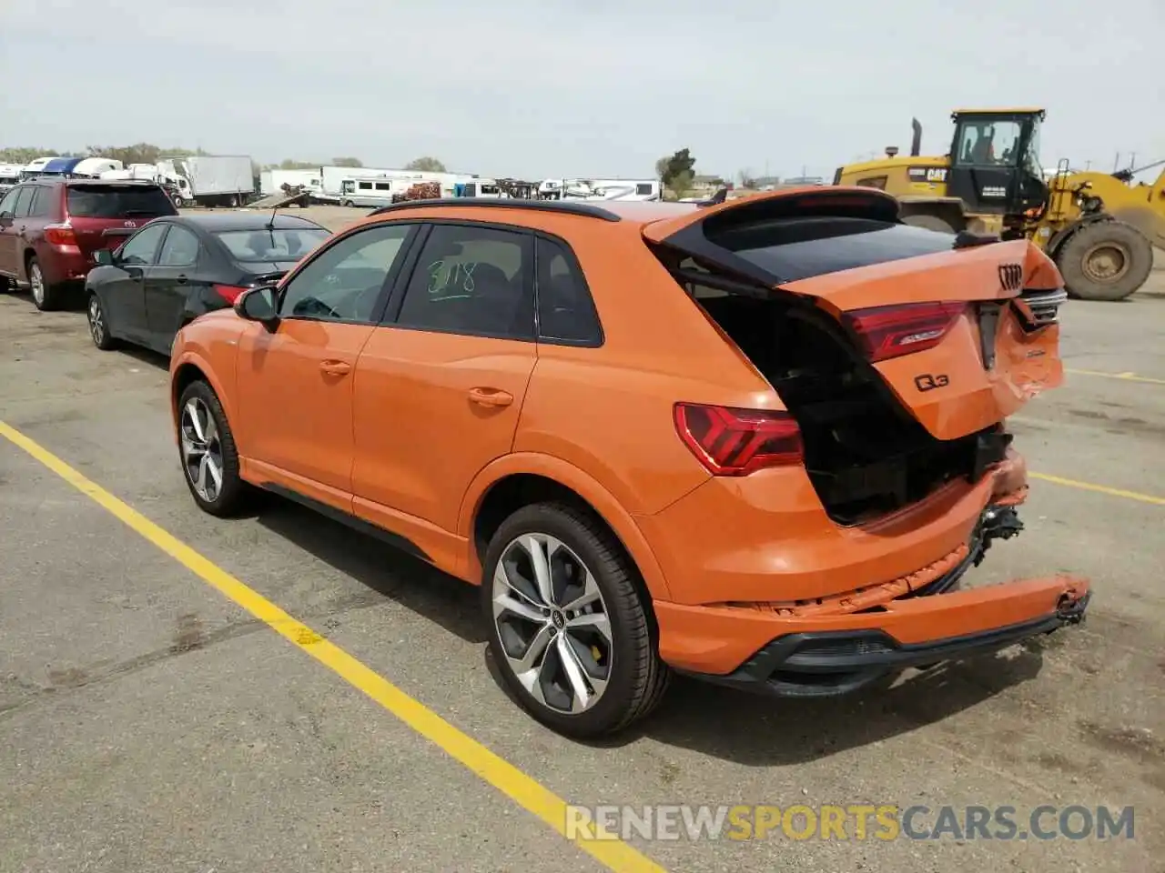 3 Photograph of a damaged car WA1EECF31N1029691 AUDI Q3 2022